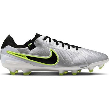 Nike DV4333-001 Tiempo Legend 10 Pro Gri Erkek Çim Zemin Kramponu