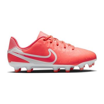 Nike DV4348-800 Kırmızı Tiempo Jr Legend 10 Academy FG/MG Çocuk Futbol Krampon