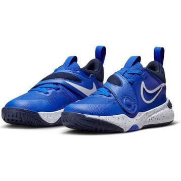 Nike DV8994-400 Team Hustle D 11 Mavi Çocuk Basketbol Ayakkabısı