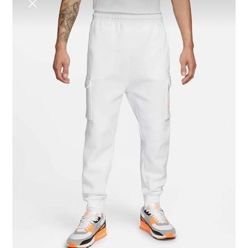 Nike DV9145-100 Sportswear Fleece Beyaz Erkek Eşofman Altı