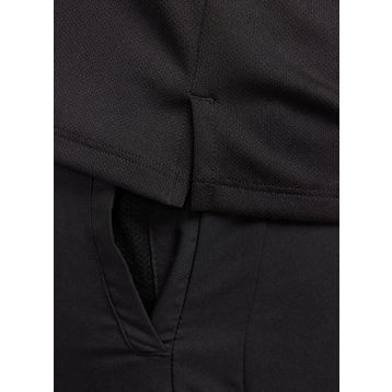 Nike DV9315-010 M NK DF UV MILER SS Bisiklet Yaka Düz Siyah Erkek T-shirt
