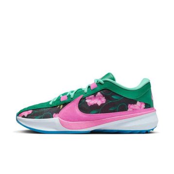Nike DX4985-401 Zoom Freak 5 Yeşil Erkek Basketbol Ayakkabısı