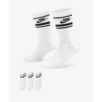 Nike DX5089-103 Beyaz Sportswear Dri-FIT Everyday Essential Crew Socks Unisex Çorap