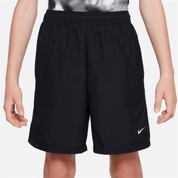 Nike DX5382-010 Dri-FIT Multi Siyah Erkek Çocuk Tenis Şortu