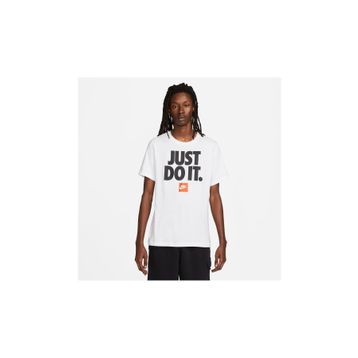 Nike DZ2989-100 M TEE FRAN JDI VERBIAGE Beyaz Erkek Yuvarlak Yaka T-Shirt