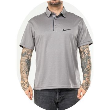 Nike EF-4540 Gri Erkek Polyester Mesh Polo Yaka T-Shirt