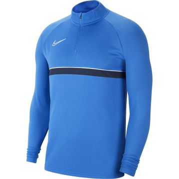 Nike Erkek M Nk Df Acd21 Dril Top Erkek Mavi Futbol Uzun Kollu Tişört CW6110-463
