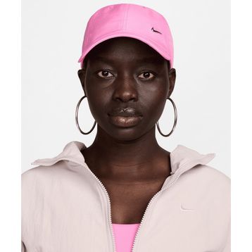 Nike FB5372-675 Dri-FIT Club Unstructured Metal Swoosh Cap Pembe Unisex Şapka