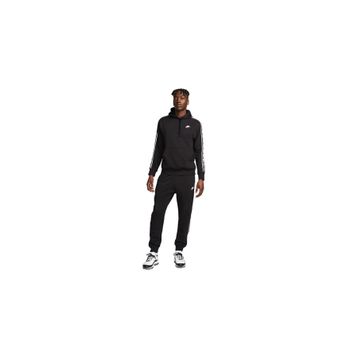 Nike FB7296-010 Siyah Clup Fleece Hoodie Track Suit Erkek Günlük Eşofman Takımı