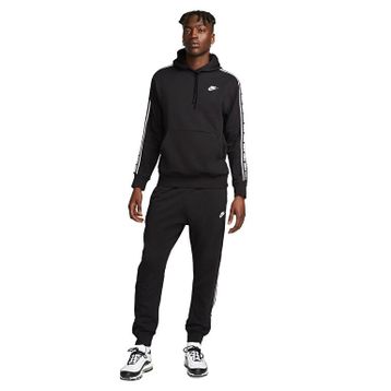 Nike FB7296-010 Siyah Clup Fleece Hoodie Track Suit Erkek Günlük Eşofman Takımı