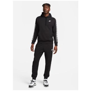 Nike FB7296-010 Siyah Clup Fleece Hoodie Track Suit Erkek Günlük Eşofman Takımı