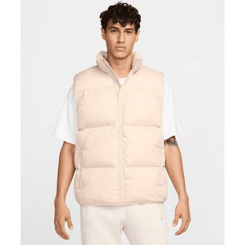 Nike FB7373-126 Sportswear Club PrimaLoft Water-Repellent Puffer Vest Bej Erkek Yelek