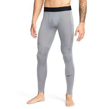 Nike FB7952-084 Dri-Fit Gri Antrenman Erkek Tayt