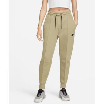 Nike FB8330-276 Sportswear Tech Fleece Mid-Rise Joggers Yeşil Kadın Eşofman Altı