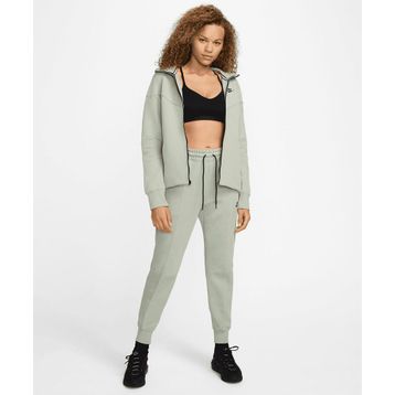 Nike FB8330-370 Sportswear Tech Fleece Mid-Rise Joggers Yeşil Kadın Eşofman Altı