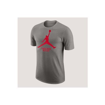 Nike FD1460-063 Chicago Bulls NBA Erkek Gri Basketbol T-Shirt