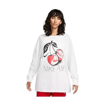Nike FD2566-100 Beyaz Uzun Kollu Kadın T-shirt