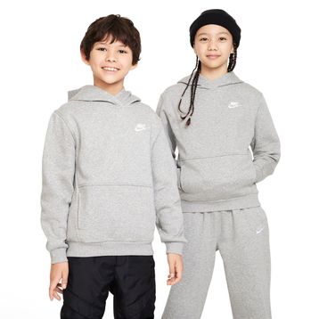 Nike FD3000-063 Gri Sportswear Club Fleece Günlük Stil Çocuk Sweatshirt