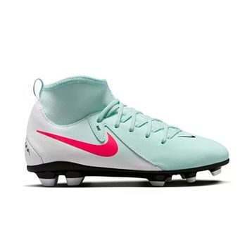 Nike FJ2601-300 Yeşil JR Phantom Luna II Club FG/MG Çocuk Futbol Krampon