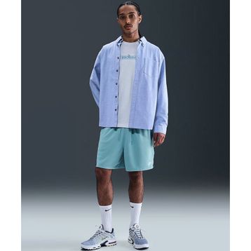 Nike FN3514-464 Club Mesh Flow Shorts Mavi Erkek Şort