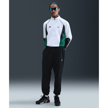 Nike FN3808-010 Club Cuffed Brushed Fleece Pants Siyah Erkek Eşofman Altı