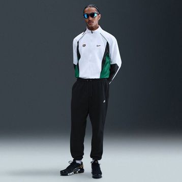Nike FN3808-010 Club Cuffed Brushed Fleece Pants Siyah Erkek Eşofman Altı