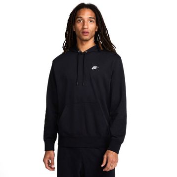 Nike FN3866-010 Club Siyah Günlük Stil Erkek Sweatshirt