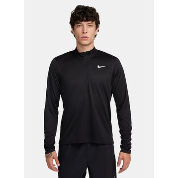 Nike FQ2494-010 Siyah Dri-Fit Pacer Top Half-Zip Erkek Koşu T-Shirt