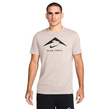 Nike FQ3914-009 Dri-Fit Trail Gri Koşu Erkek T-Shirt