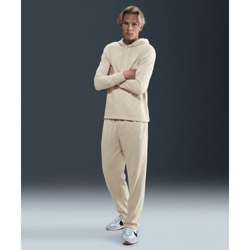 Nike FQ4332-229 Sportswear Club Knit Open-Hem Sweatpants Bej Erkek Eşofman Altı