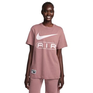 Nike FV8002-208 Kahverengi Sportswear Günlük Stil Kadın T-Shirt