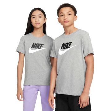 Nike FZ5178-063 Gri Sportswear Günlük Stil Çocuk T-Shirt