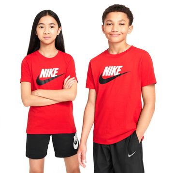 Nike FZ5178-657 Sportswear Futura Kırmızı Günlük Stil Çocuk T-Shirt