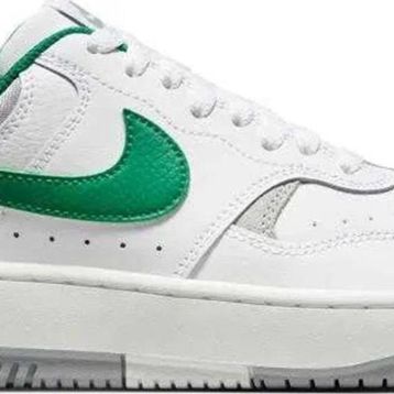 Nike Gamma Force Womens Leather Sneaker White Hakiki Deri Günlük Beyaz Kadın Spor Ayakkabı