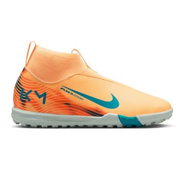 Nike HF3420-801 Turuncu Jr Mercurial Superfly 10 Academy Kylian Mbappe TF Çocuk Halı Saha Ayakkabısı