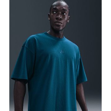 Nike HF9606-415 Mavi Sportswear Premium Essentials Oversized Erkek Tişört