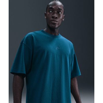 Nike HF9606-415 Mavi Sportswear Premium Essentials Oversized Erkek Tişört