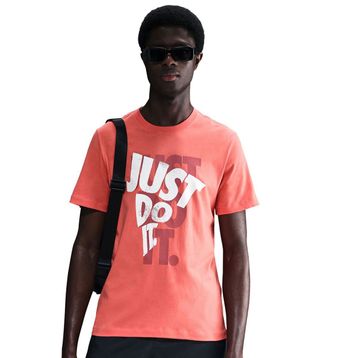 Nike HJ0554-814 Just Do It Turuncu Günlük Stil Erkek T-shirt