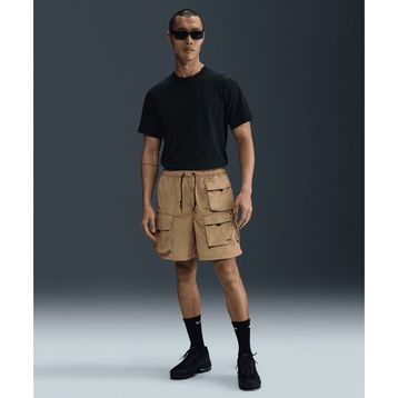 Nike HJ0677-297 Bej Tech Woven Cargo Shorts Erkek Bermuda