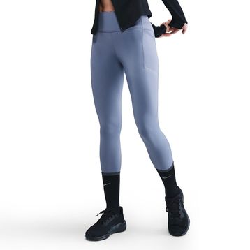 Nike HJ2252-499 Mavi Dri-Fit Swift High-Rise 7/8 Kadın Koşu Tayt