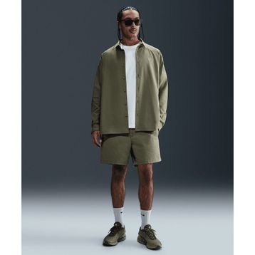 Nike HJ2658-222 Yeşil Club Washed Chino Shorts Erkek Bermuda