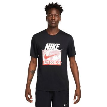 Nike HJ4158-010 Dri-Fit Run Energy Siyah Koşu Erkek T-Shirt