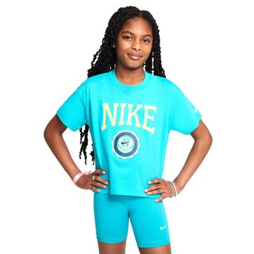 Nike HM6303-345 Graphic Star Yeşil Günlük Stil Çocuk T-Shirt
