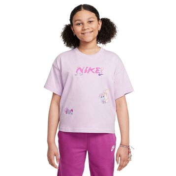 Nike HQ2334-537 Mor Sportswear Günlük Stil Çocuk T-Shirt