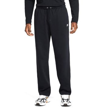 Nike HQ4422-010 Club French Terry Open-Hem Pants Siyah Erkek Eşofman Altı