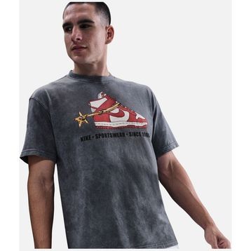 Nike HQ9273-060 Sportswear M90 Vintage Stirrup Gri Erkek T-Shirt