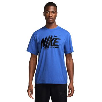 Nike HV0381-411 Mavi Hyverse Dri-Fit Uv Erkek Antrenman T-Shirt