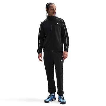 Nike HV1444-010 Sportswear Club Poly-Knit Siyah Günlük Stil Erkek Eşofman Takımı