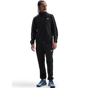 Nike HV1444-010 Sportswear Club Poly-Knit Siyah Günlük Stil Erkek Eşofman Takımı
