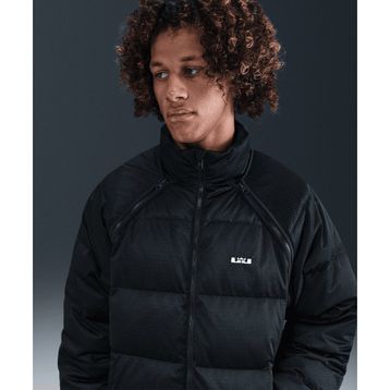 Nike HV3501-010 Siyah LeBron Therma-FIT Down Jacket Erkek Mont